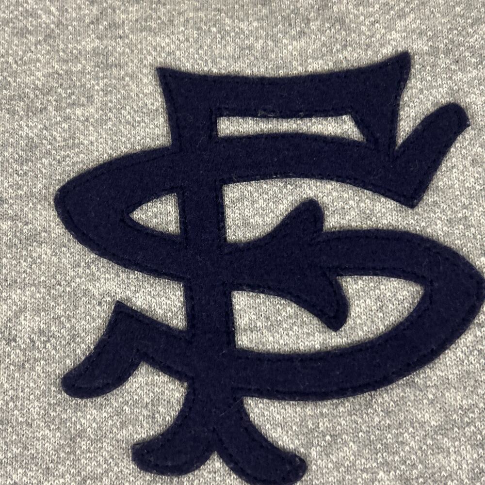 San Francisco Giants Seals Ebbets Field Flannels Sweatshirt Made In USA Grey 2XL - Picture 3 of 10